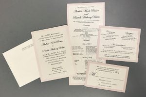 Wedding & Events printing