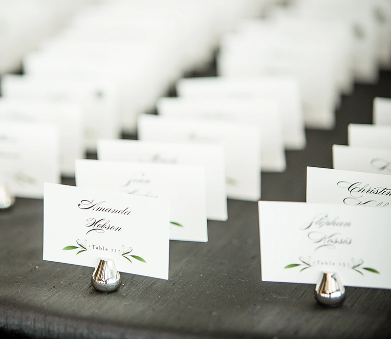 wedding place cards